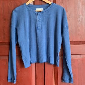 Everlane Organic Cotton Waffle Henley